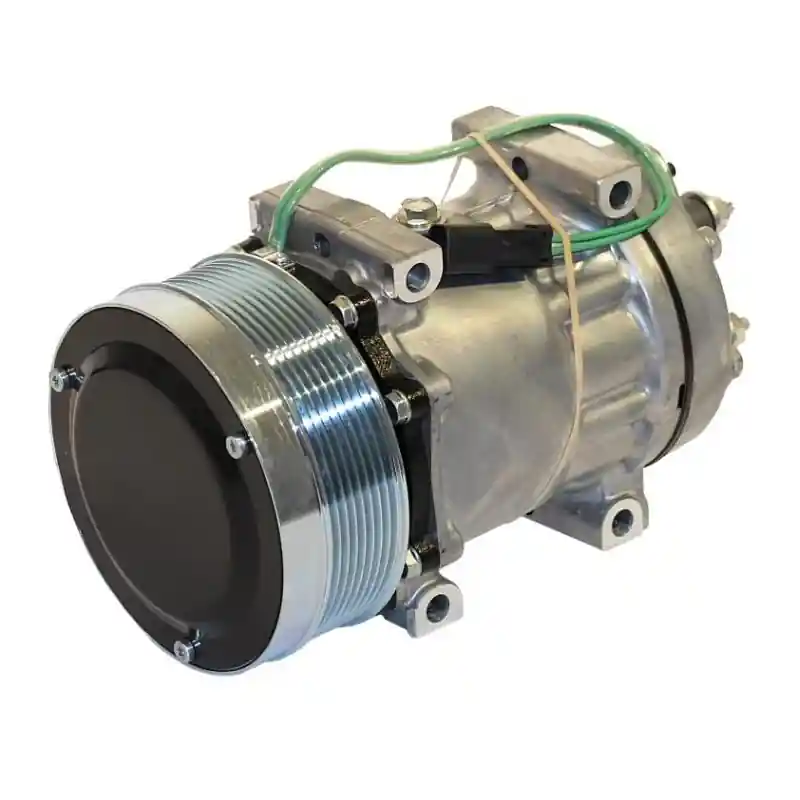 1101375 SPRĘŻARKA / KOMPRESOR KLIMATYZACJI SANDEN SD7H15 130MM 8PV 24V TYP YP CATERPILLAR CAT Tylko do końca tygodnia