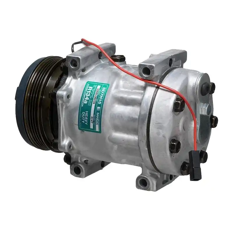 1101230 SPRĘŻARKA / KOMPRESOR KLIMATYZACJI SANDEN SD7H15 112MM 4PV 12V MASSEY FERGUSON AGCO Do wyczerpania zapasów