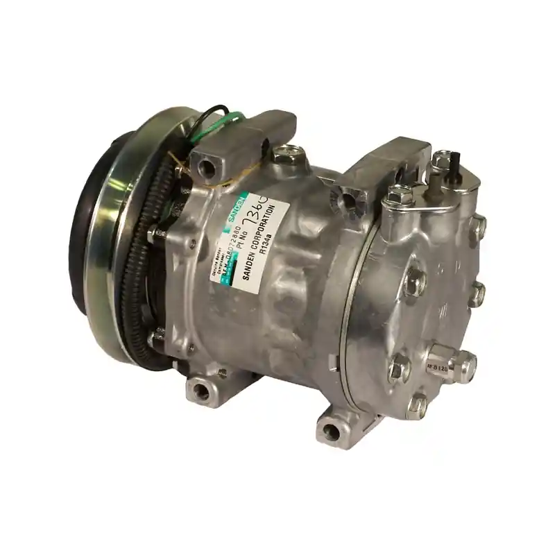 1101652 SPRĘŻARKA / KOMPRESOR KLIMATYZACJI SANDEN SD7H13 146MM 1GB 24V TYP WL KOMATSU CATERPILLAR LINK-BELT NEW HOLLAND Premium