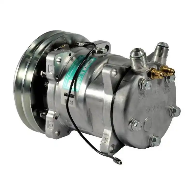 1101757 SPRĘŻARKA / KOMPRESOR KLIMATYZACJI SANDEN SD5H14 152MM 2GA 12V TYP FG DEUTZ AGROSTAR AGROXTRA DX Bezpieczne zakupy