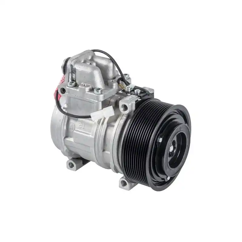 1103181 SPRĘŻARKA / KOMPRESOR KLIMATYZACJI DENSO 10PA15C 130MM 8PV 24V MERCEDES ATEGO BUCHER Citycat SILVATEC 8266 TH Oferta czasowa