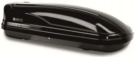 Wyjątkowa oferta Box dachowy Modula Wego 450 czarny połysk - 450 litrów