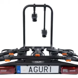 Popularny Bagażnik na hak Aguri Active Bike Pro 2 czarny