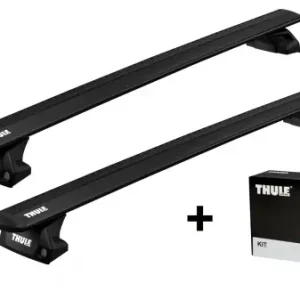 Najlepsza cena THULE stopy EVO 7106 + belki WingBar EVO czarne + KIT dopasowujący