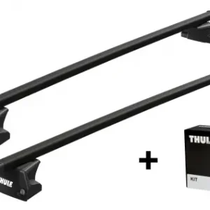 Ostatnia szansa THULE stopy EVO 7106 + belki stalowe + KIT dopasowujący