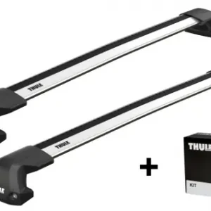 Nowy THULE stopy EDGE 7207 + belki WingBar Edge + KIT dopasowujący