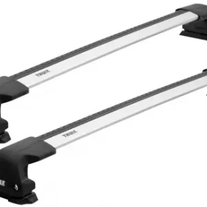 Bagażnik dachowy THULE belki WingBar Edge Srebrny Toyota Land Cruiser 200 2007-> 2021 5 drzwi suv Tani