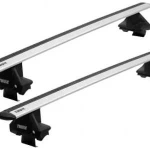 Wysoka jakość Bagażnik dachowy THULE belki WingBar Evo Srebrny MG 5 (AP32) 2020-> 4 drzwi sedan normalny dach